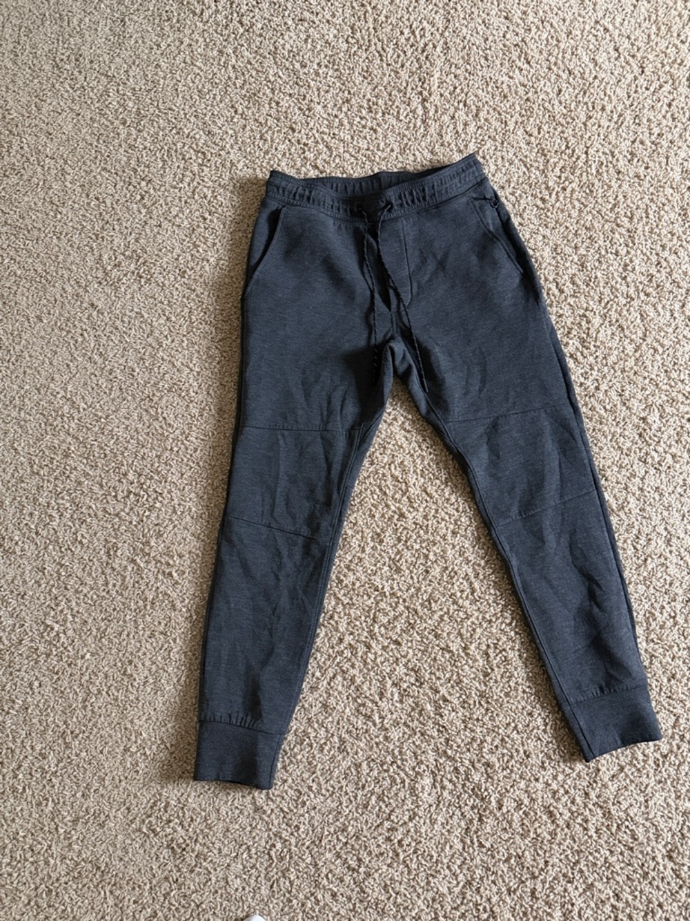 Men's Charcoal Knit Jogger Pants - American Eagle